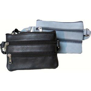 Genuine Lambskin Leather Women’s Body Bag Small #2167